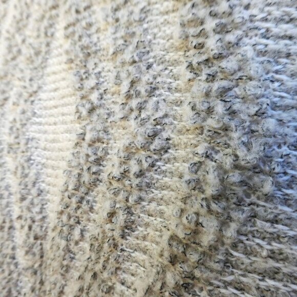 Angel of the North Anthropologie Cardigan 3D Knit Aztec Tribal Neutral Earthy L - Picture 4 of 7